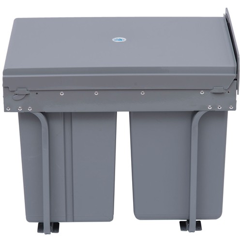 Homcom recycle waste bin - recycle,