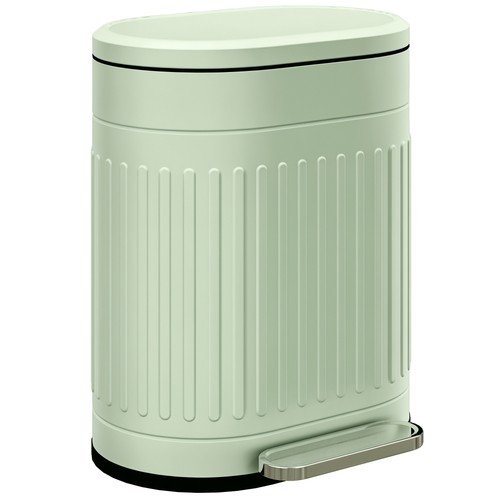 Homcom 20l pedal bin metal - homcom, bin,