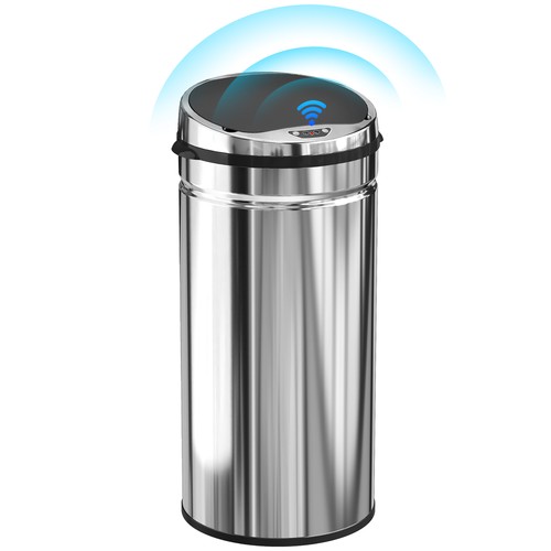 Homcom 50l sensor bin - homcom,