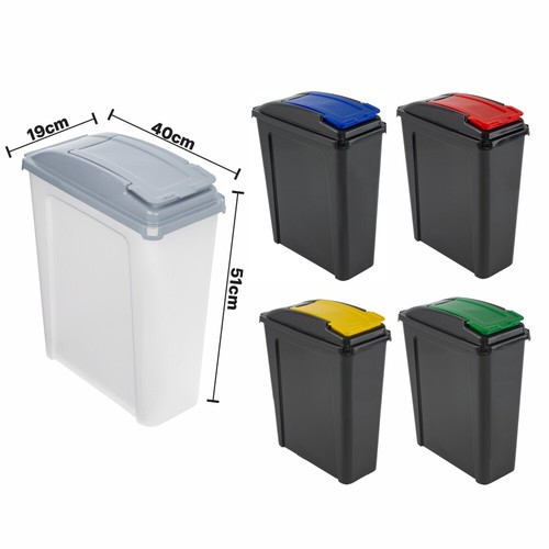 25l slimline plastic recycle - 25l,
