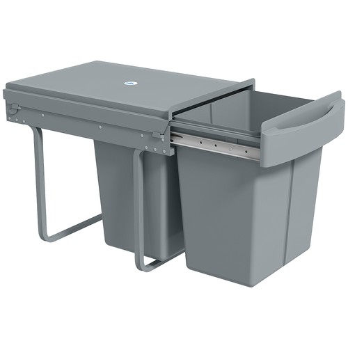 Homcom kitchen cupboard bin - cupboard,