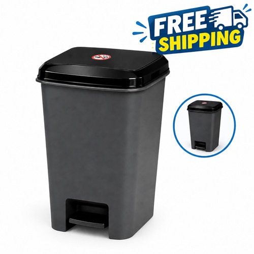 20l slim pedal bin for - bin, kitchen