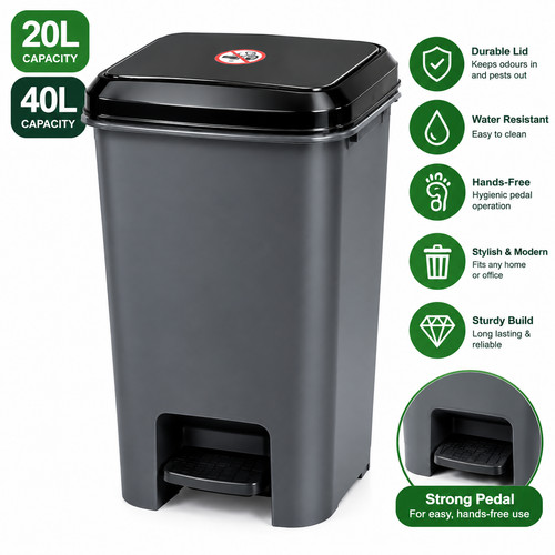 Best pedal bin - pedal, 20l