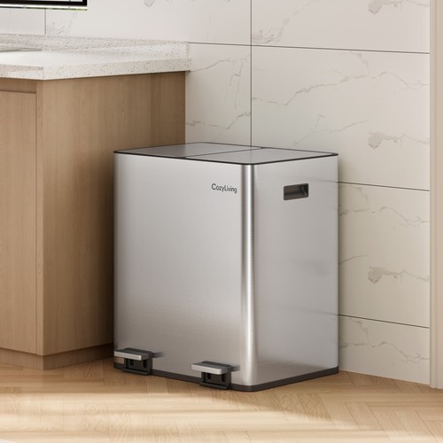 Dual triple kitchen - kitchen, bin