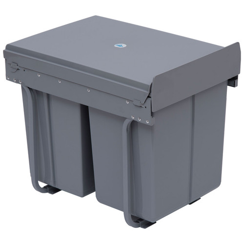 Homcom 40l pull - 40l, out