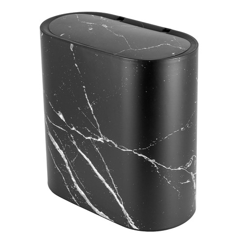 Slim lidded trash - trash, can
