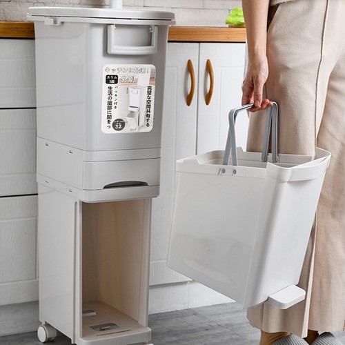 Slim tall kitchen rubbish - slim,