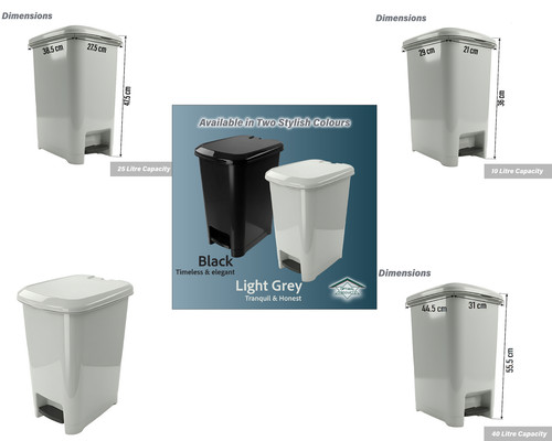 40l light grey pedal - &,