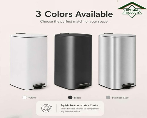 Stainless steel pedal bin - pedal,