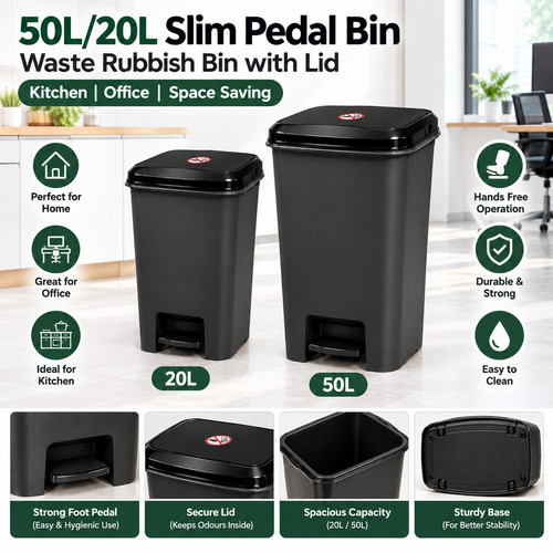 50l 20l slim - 50l/20l, bin