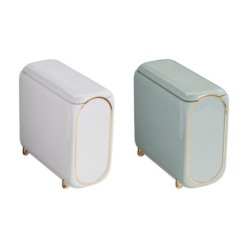 Trash can with lid - trash,