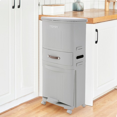 45l slim step recycling - step-on,