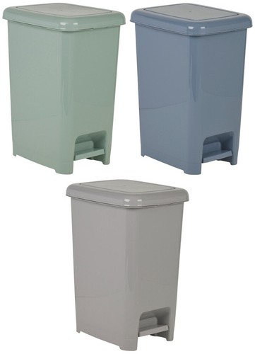 Plastic pedal bin - plastic,