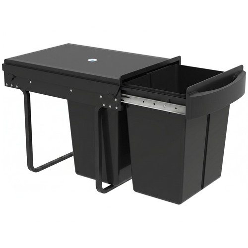 Homcom kitchen cupboard bin - kitchen,