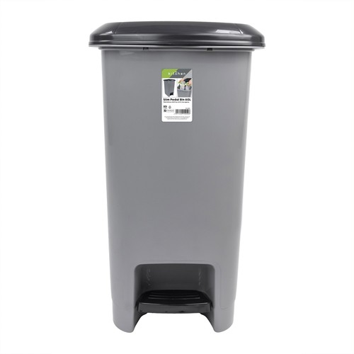 Jvl slim plastic lidded - slim, foot