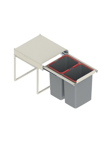 Recycle bin pull out kitchen - out,