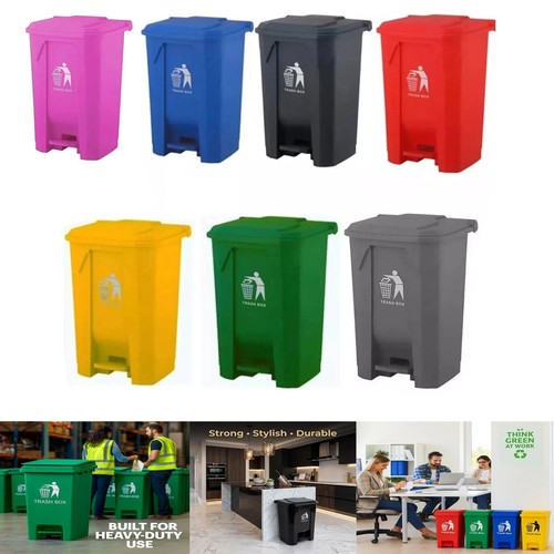 Recycling pedal bin 80l - bin, 30/50/80l