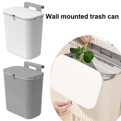 Wall mounted waste bin - wall,