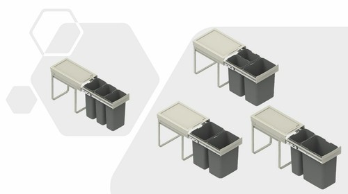 Recycle bin pull out - pull, kitchen
