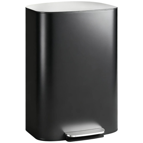 Homcom 50l kitchen bin with - 50l,
