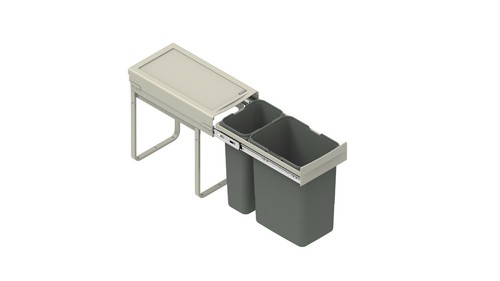 Recycle bin pull out kitchen - recycle,