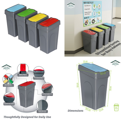 50l plastic recycling - plastic,