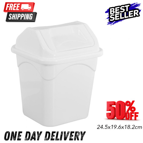 Bathroom bin swing - top, dust
